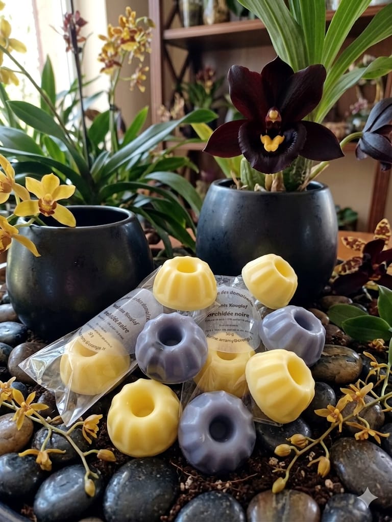 Fondants de Cire Kouglof – Orchidée Noire