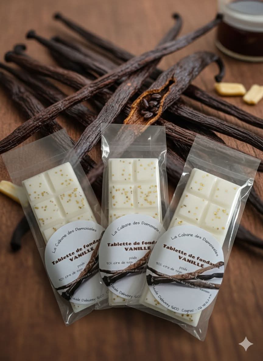 Tablettes de fondants de cire